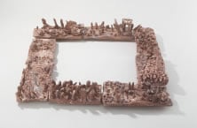 「道（みち）」　10×75×75cm
