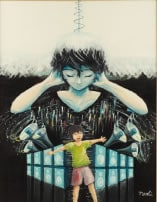 「音色 ～もしも音が見えたなら～」　116.7×91cm