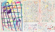 「無題Ⅱ」　42×71.5cm