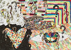 「？（クエスチョン）」　60×85cm