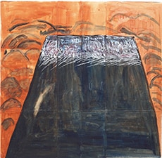 祖父元　司 113.5×117cm