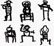 「人間ポーズ書き」 中辻　快晴