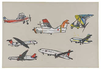 「飛行機いっぱい」 彌園　哲志