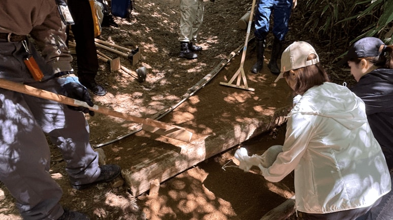 世界遺産「紀伊山地の霊場と参詣道」の維持・修復活動