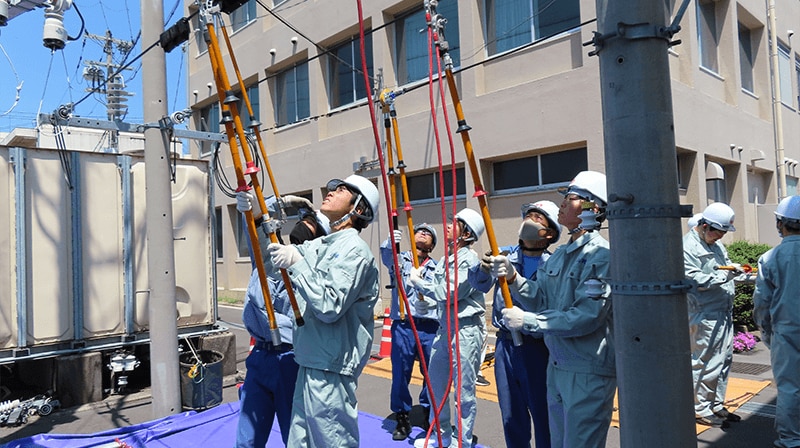 【関西電力送配電】工業高校生を対象とした職業体験プログラム