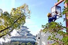 北野異人館「萌黄の館」の電気設備点検（兵庫県神戸市）