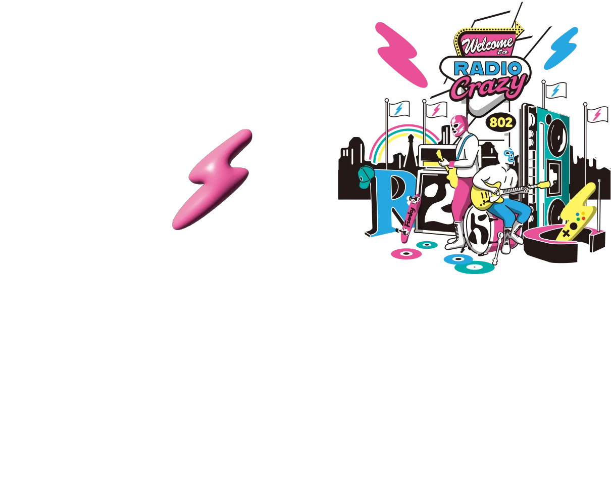 FM802 RADIO CRAZY 2025 12.26/27/28/29 INTEX Osaka radiocrazy.fm